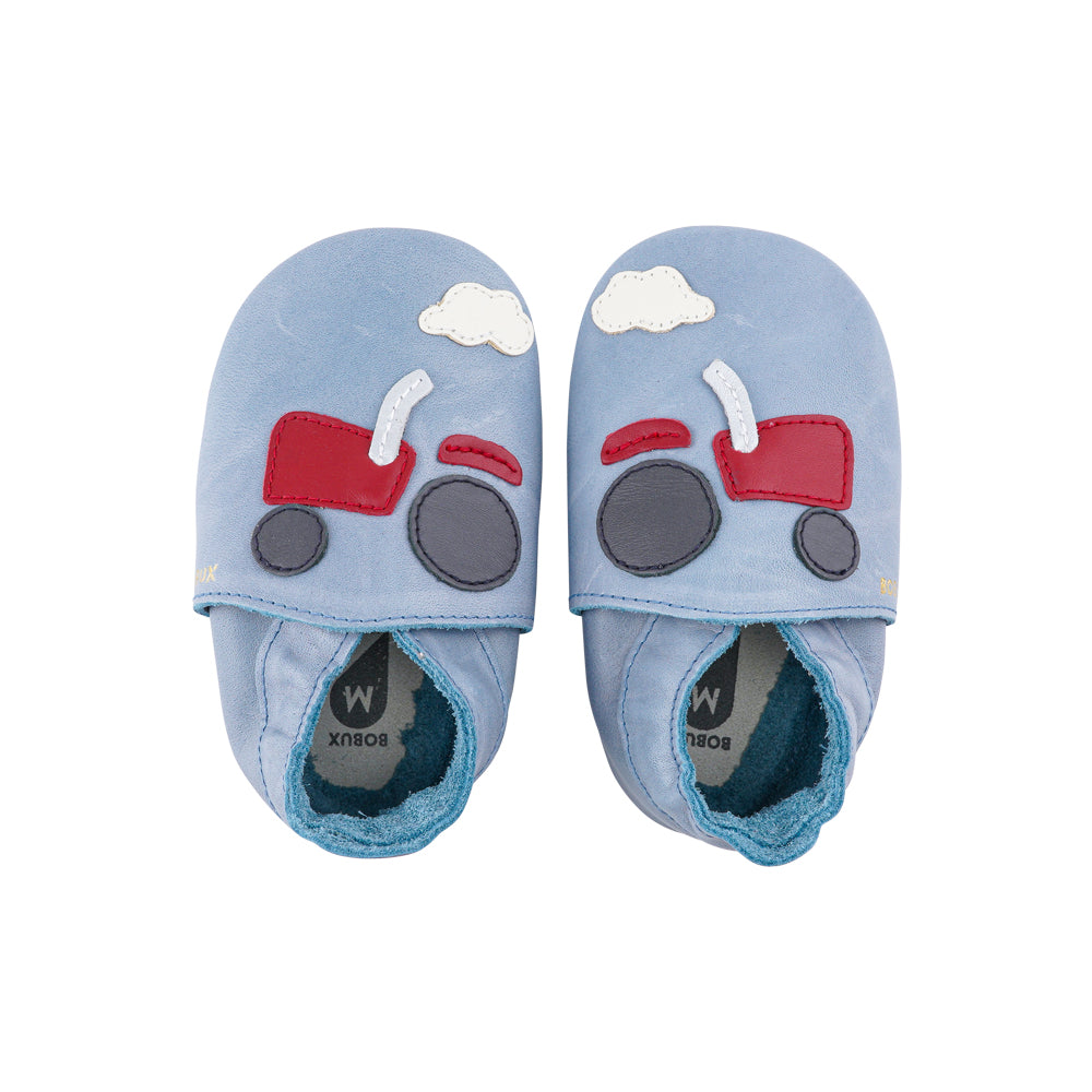  - ["Bobux","Infant","Kids","Pantofole","Scarpe","Soft Sole"] - Bobux SS Track Slate - Lupis SRL