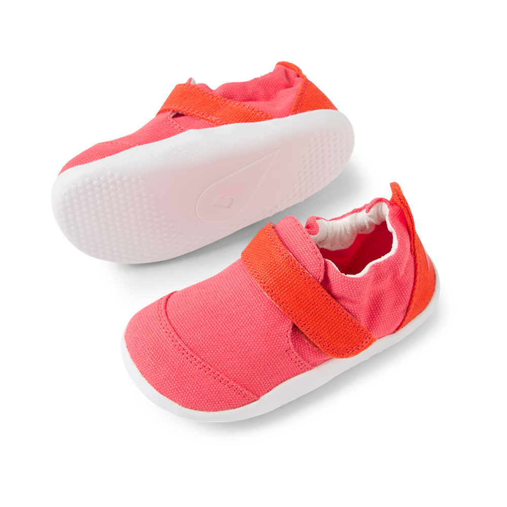 Bobux Xplorer Go Organic Pink Lemonade Sport Shoes BQ10179PQ1CA