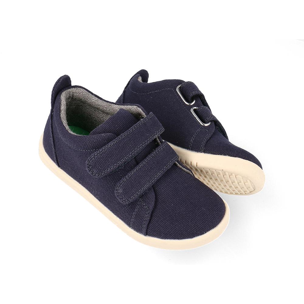 '- ["Bobux","Kids","PE25","Scarpe","Toddler"] - Bobux I Walk Grass Court Canvas Navy 650301-703 - Lupis SRL