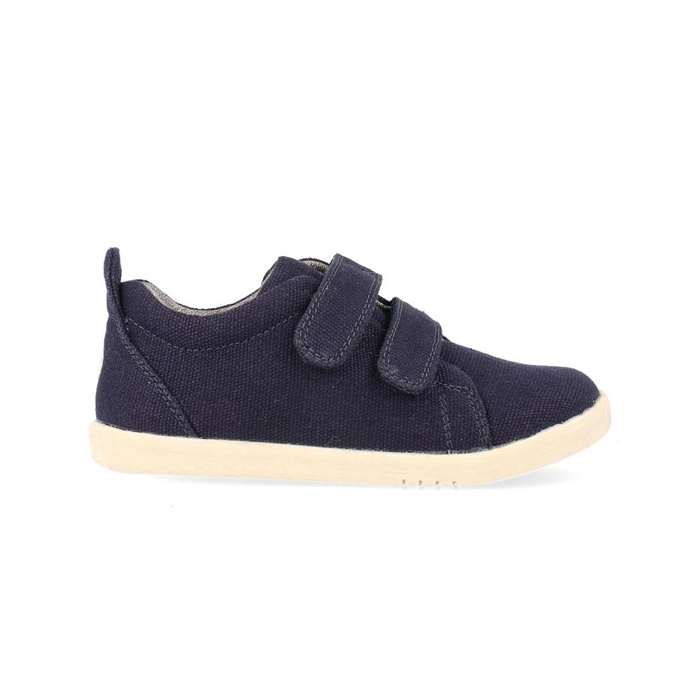 '- ["Bobux","Kids","PE25","Scarpe","Toddler"] - Bobux I Walk Grass Court Canvas Navy 650301-703 - Lupis SRL