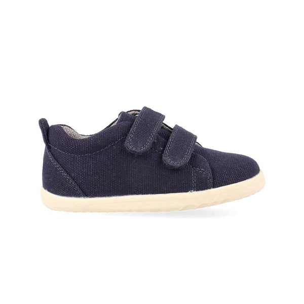 Bobux Step Up Grass Court Canvas Navy 750301-703