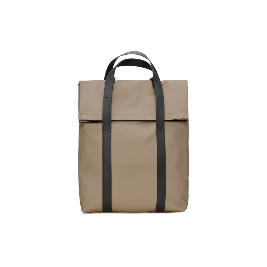  - ["Accessori","Borse","Donna","FW25","Rains","Unisex","Uomo"] - Borse Unisex Rains 2 Way Tote Backpack W3 Polyester Beige 12940-BEI - Lupis SRL