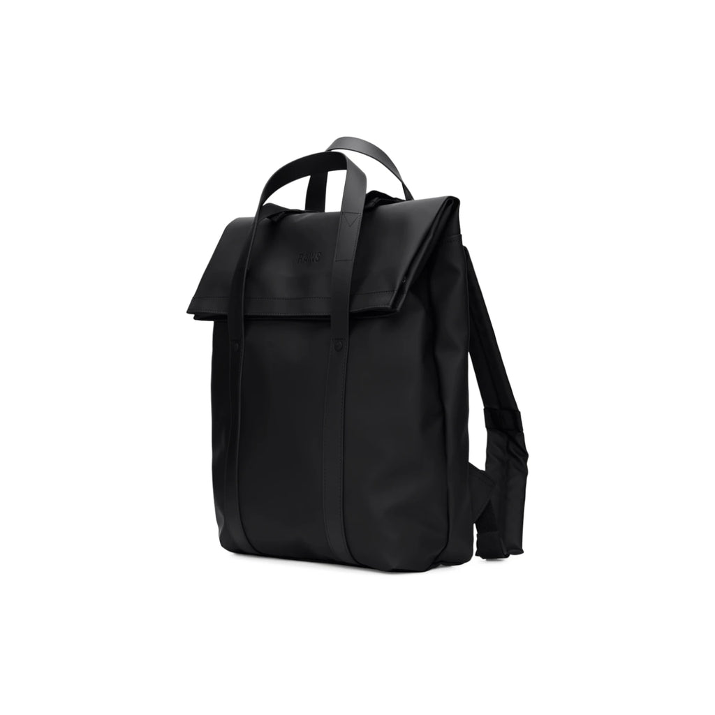  - ["Accessori","Borse","Donna","FW25","Rains","Unisex","Uomo"] - Borse Unisex Rains 2 Way Tote Backpack W3 Polyester Black 12940-BLA - Lupis SRL