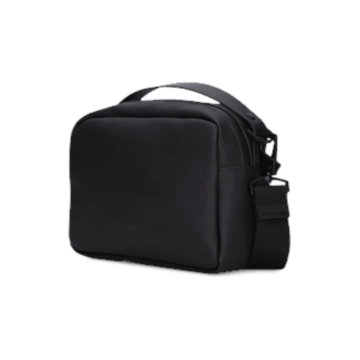  - ["Accessori","Borse","Donna","FW25","Rains","Unisex","Uomo"] - Borse Unisex Rains Box Bag W3 Polyester Black 14100-BLA - Lupis SRL