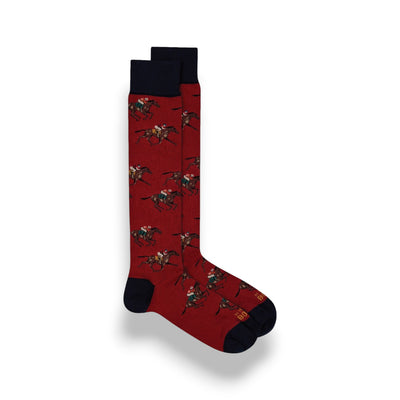 Socken In The Box Horses Dunkelrot FW250078-0286