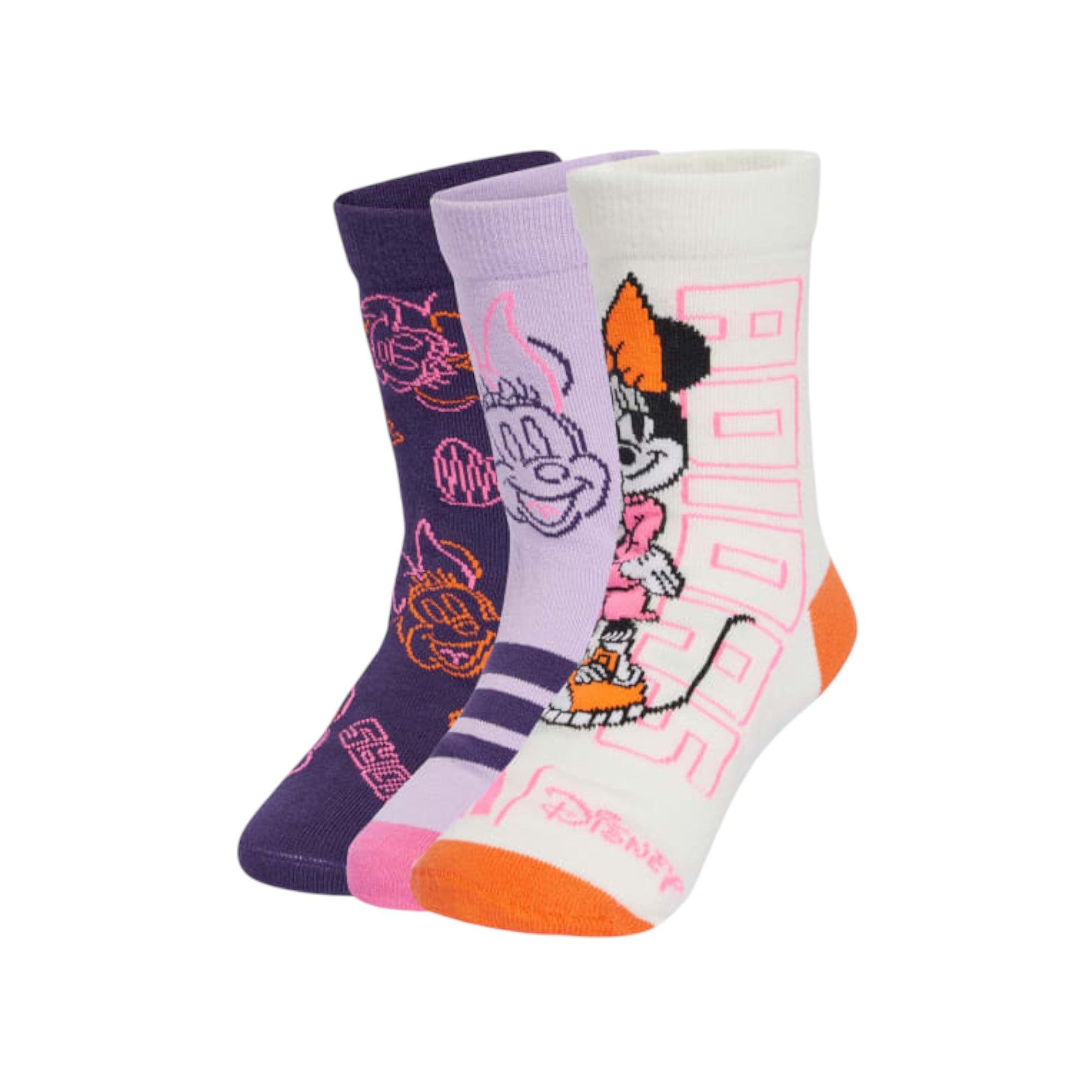  - ["Accessori","Adidas","Calze","FW25","Kids","Unisex"] - Calze Unisex Adidas Disney Cotone Poliestere Elastan Multi JM1826 - Lupis SRL