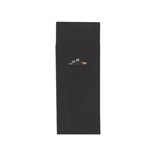 Calze Unisex Birkenstock Cotton Cotone Elastan Rib Nero 1029652