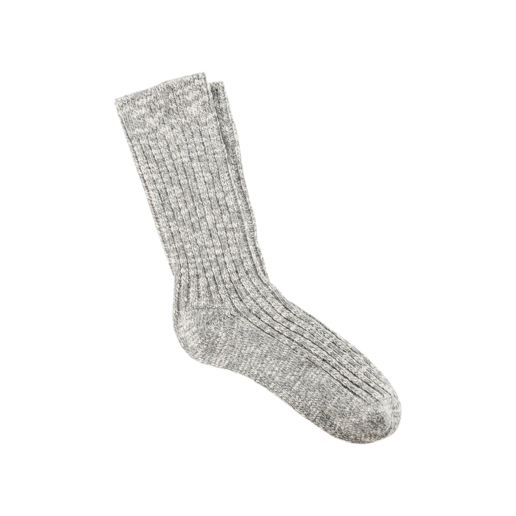  - ["Accessori","Birkenstock","Calze","FW25","Uomo"] - Calze Uomo Birkenstock Cotton Slub Cotone Elastan Gray White 1008060 - Lupis SRL