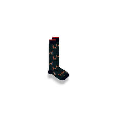 In The Box German Shepherd Socks Dark Green FW250071-0007