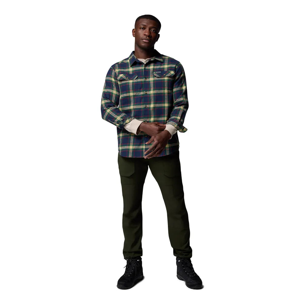  - ["Abbigliamento","Camicie","Columbia Sportswear","FW25","Uomo"] - Camicia Columbia Sportswear M Flare Gun Stretch Flannel Navy 1861581-468 - Lupis SRL