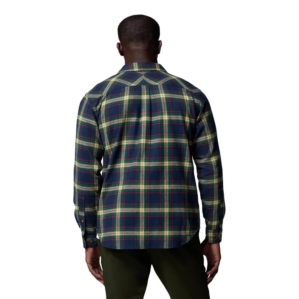 Camicia Columbia Sportswear M Flare Gun Stretch Flannel Navy 1861581-468