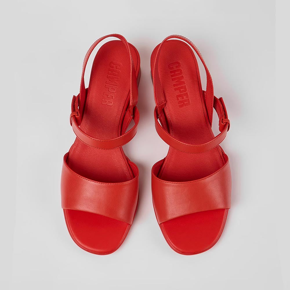 '- ["Camper","Donna","Sandali Eleganti","Scarpe"] - Camper Katie Sandal Red - Lupis SRL