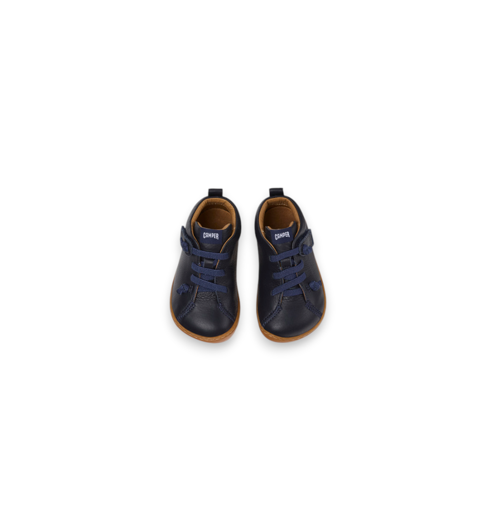 Camper Peu Blue Ankle Boots Kids - immagine 2