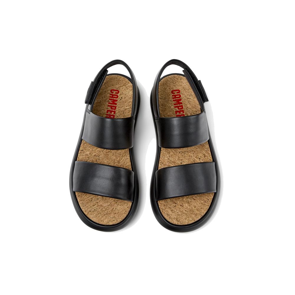 '- ["Camper","Donna","PE25","Sandali Eleganti","Scarpe"] - Camper Gobi Negro Flota Bio Negro K201772-001 - Lupis SRL