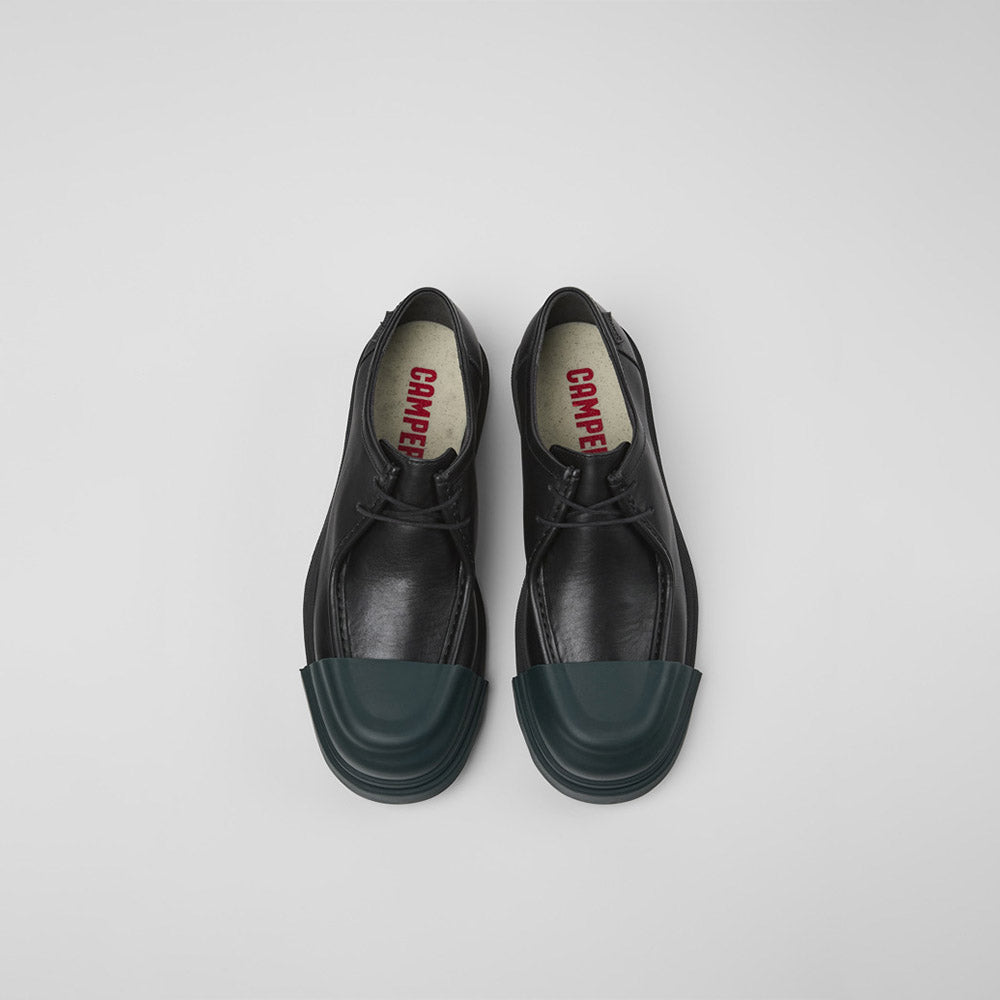 '- ["Camper","Derby","Nuovo","Scarpe","Uomo"] - Camper Junction Panna Negro Junction Petrol-Negro - Lupis SRL