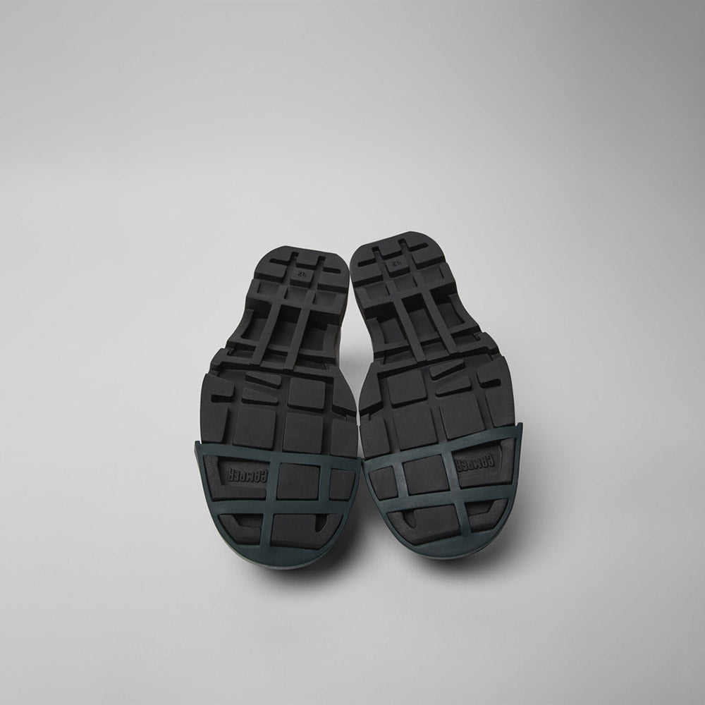 '- ["Camper","Derby","Nuovo","Scarpe","Uomo"] - Camper Junction Panna Negro Junction Petrol-Negro - Lupis SRL