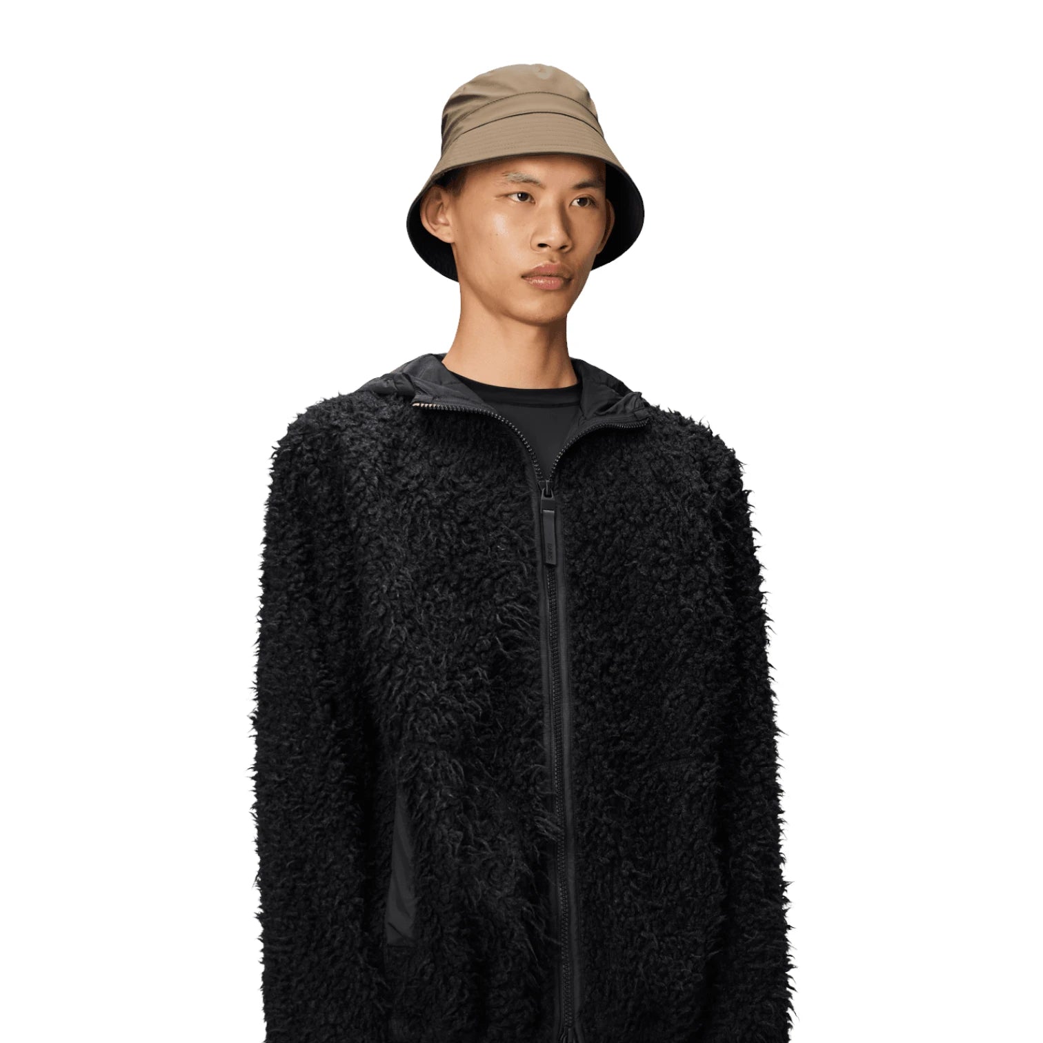  - ["Accessori","Cappelli","Donna","FW25","Rains","Unisex","Uomo"] - Cappelli Unisex Rains Bucket Hat (W2) Polyester Beige 20010-BEI - Lupis SRL