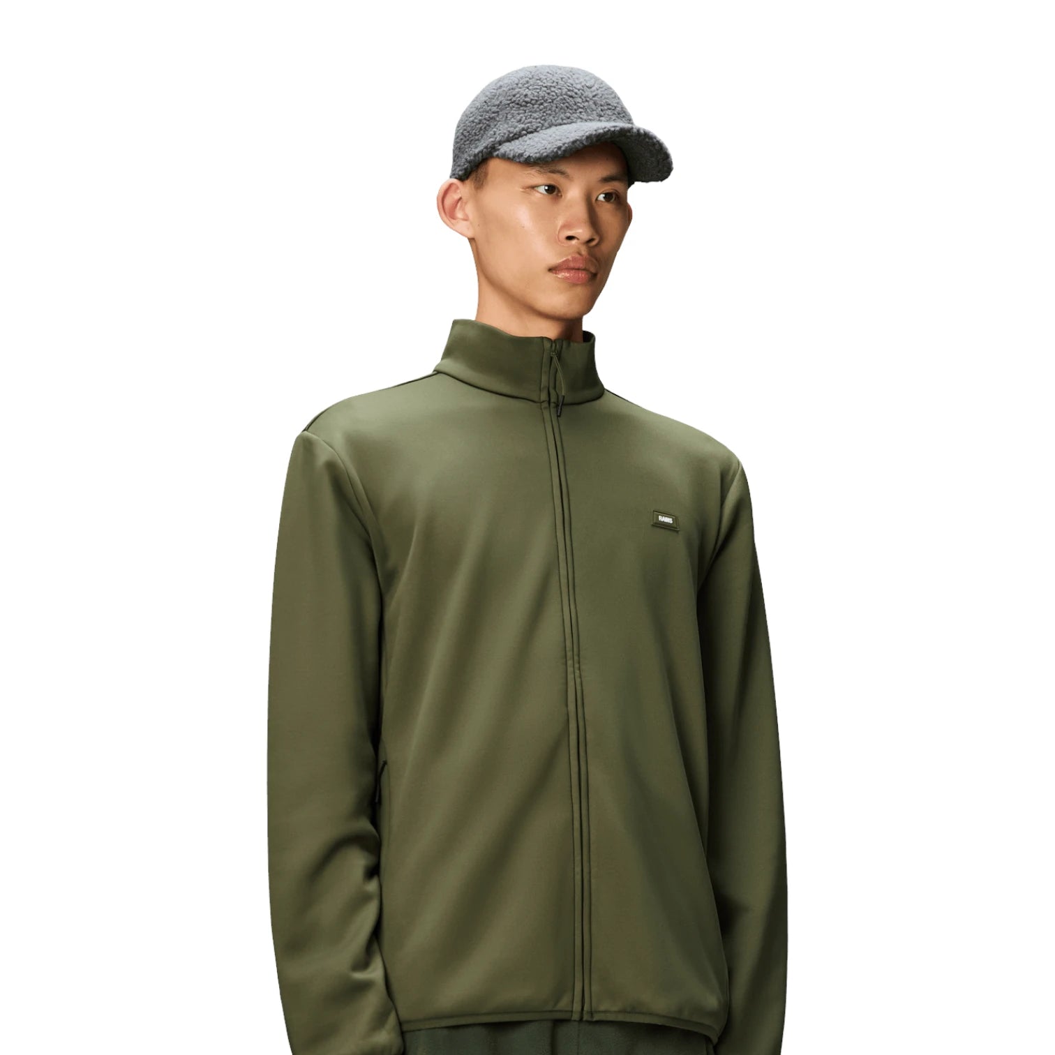  - ["Accessori","Cappelli","Donna","FW25","Rains","Unisex","Uomo"] - Cappelli Unisex Rains Fleece Cap T2 Polyester Grey 20650-GRY - Lupis SRL