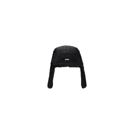 Cappelli Unisex Rains Fleece Trapper Hat W2T3 Polyester Black 20660-BLA