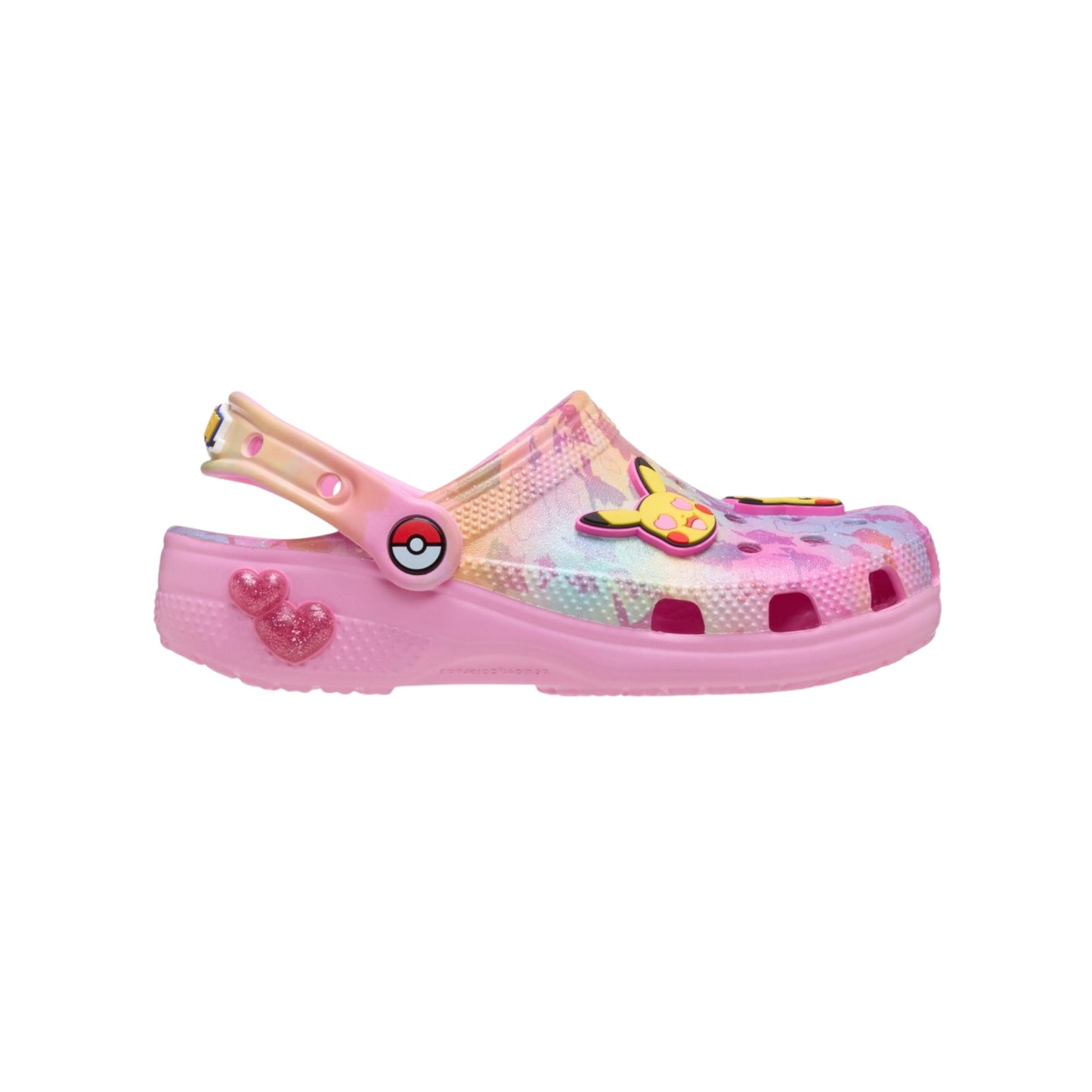 Ciabatte chiuse Kids Crocs Pikachu Pink Classic Clog K 211229-MLT