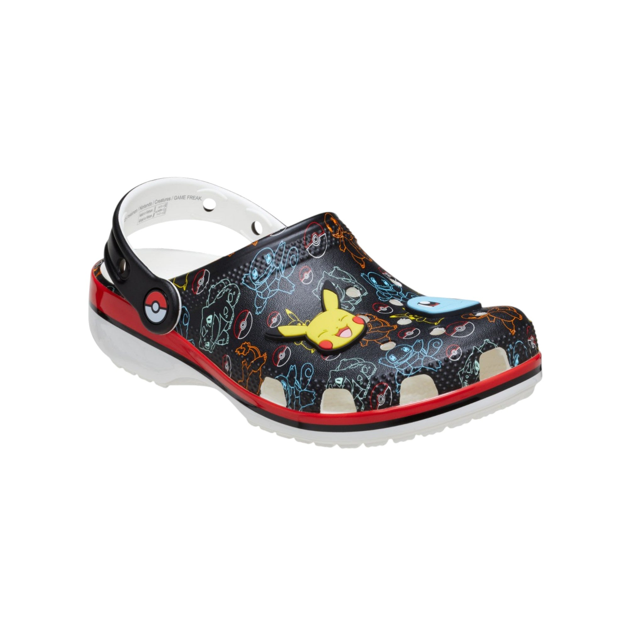 Closed slippers Kids Crocs Pokemon Print Classic Clog T 211345-MLT