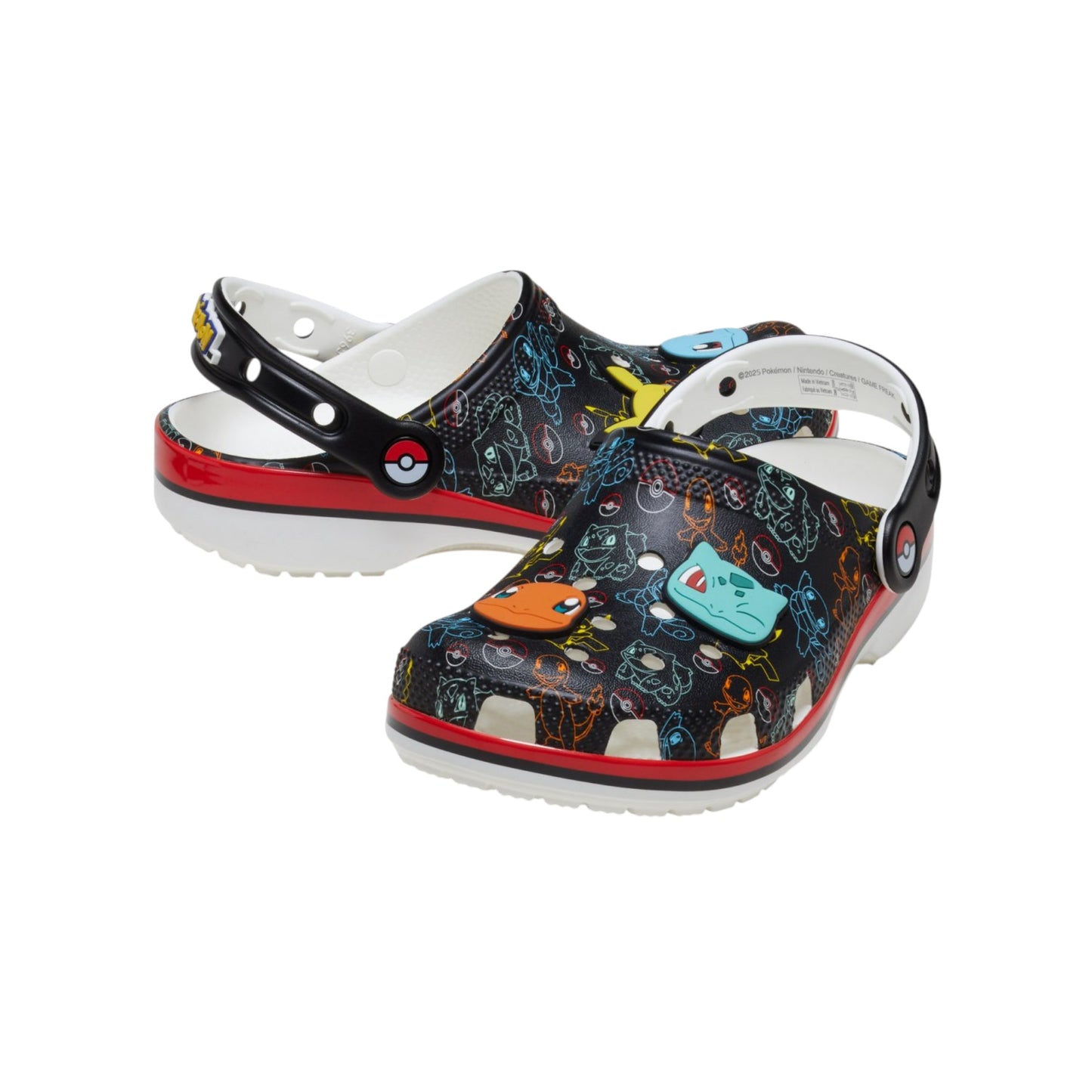 Ciabatte chiuse Kids Crocs Pokemon Print Classic Clog T 211345-MLT