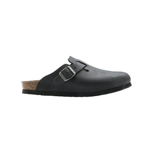 Ciabatte chiuse Uomo Birkenstock Bosto Oiled Leather Nero 059463
