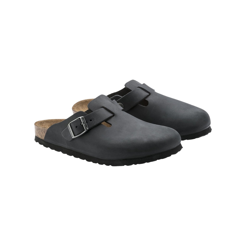  - ["Birkenstock","Ciabatte chiuse","FW25","Scarpe","Uomo"] - Ciabatte chiuse Uomo Birkenstock Bosto Oiled Leather Nero 059463 - Lupis SRL
