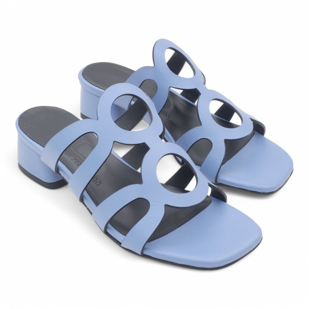  - ["Artigianato","Donna","Kalos","PE25","Sandali Eleganti","Scarpe"] - Ciabatte da Donna Kalos Vitello Jeans T.35 KA2514 - Lupis SRL