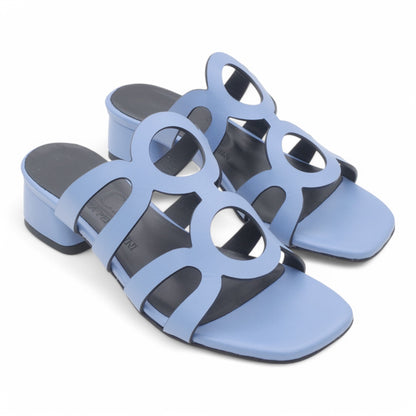  - ["Artigianato","Donna","Kalos","PE25","Sandali Eleganti","Scarpe"] - Ciabatte da Donna Kalos Vitello Jeans T.35 KA2514 - Lupis SRL