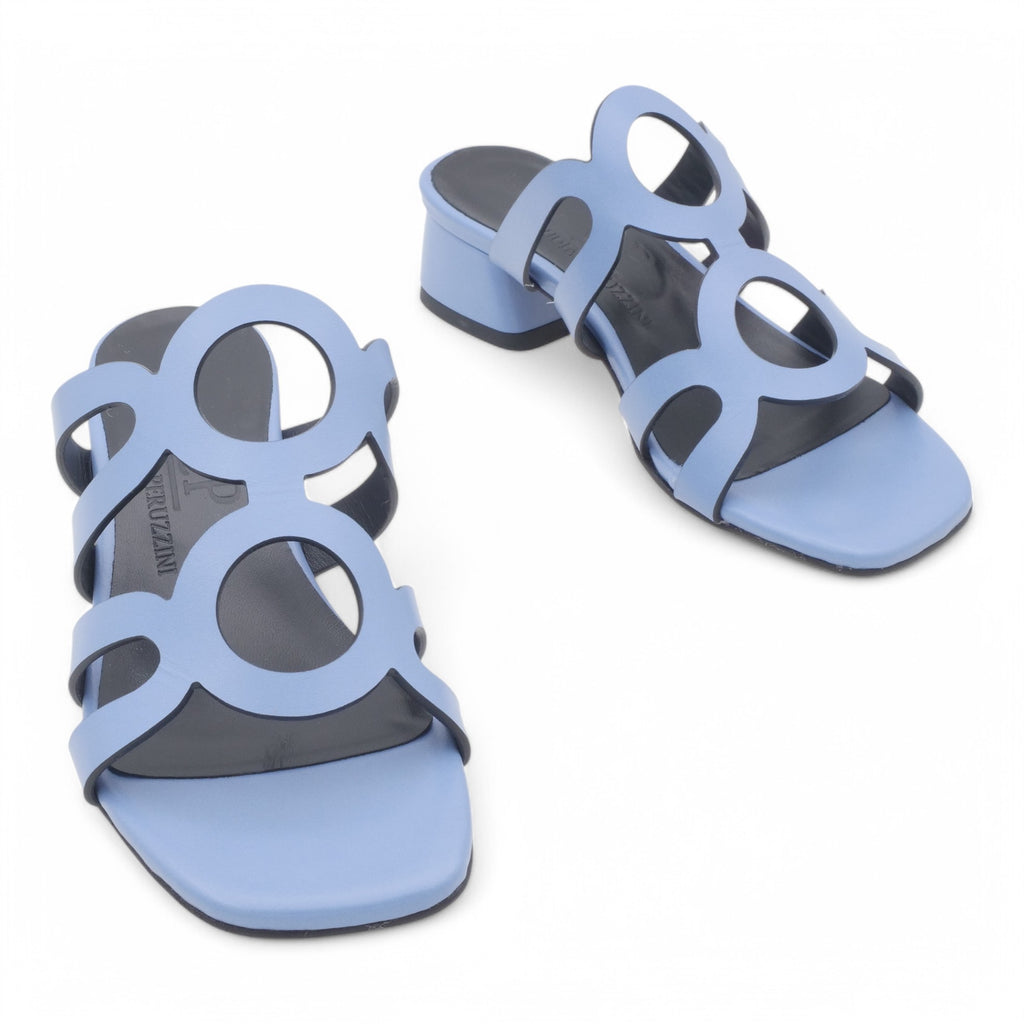  - ["Artigianato","Donna","Kalos","PE25","Sandali Eleganti","Scarpe"] - Ciabatte da Donna Kalos Vitello Jeans T.35 KA2514 - Lupis SRL