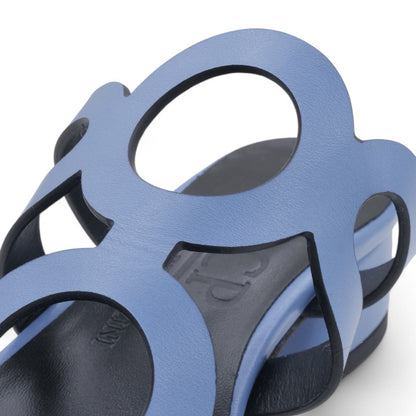  - ["Artigianato","Donna","Kalos","PE25","Sandali Eleganti","Scarpe"] - Ciabatte da Donna Kalos Vitello Jeans T.35 KA2514 - Lupis SRL