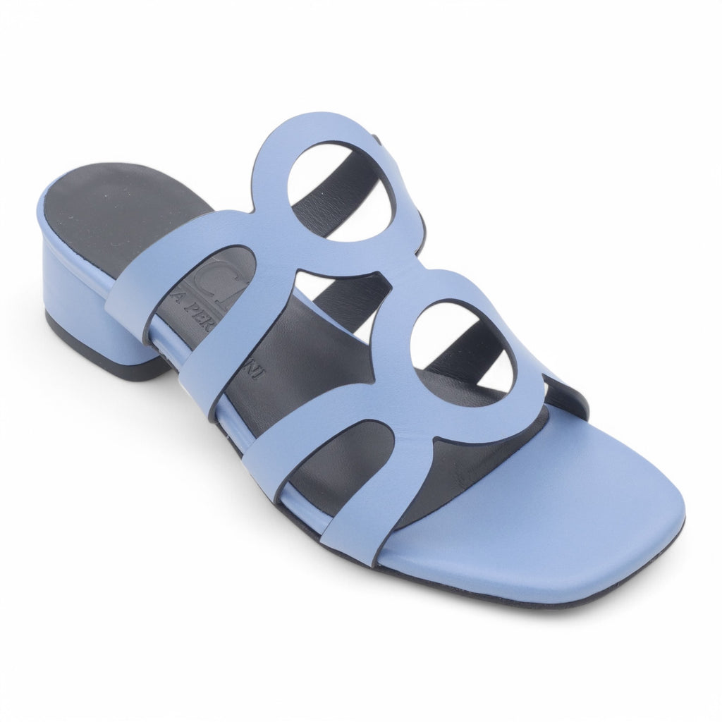  - ["Artigianato","Donna","Kalos","PE25","Sandali Eleganti","Scarpe"] - Ciabatte da Donna Kalos Vitello Jeans T.35 KA2514 - Lupis SRL