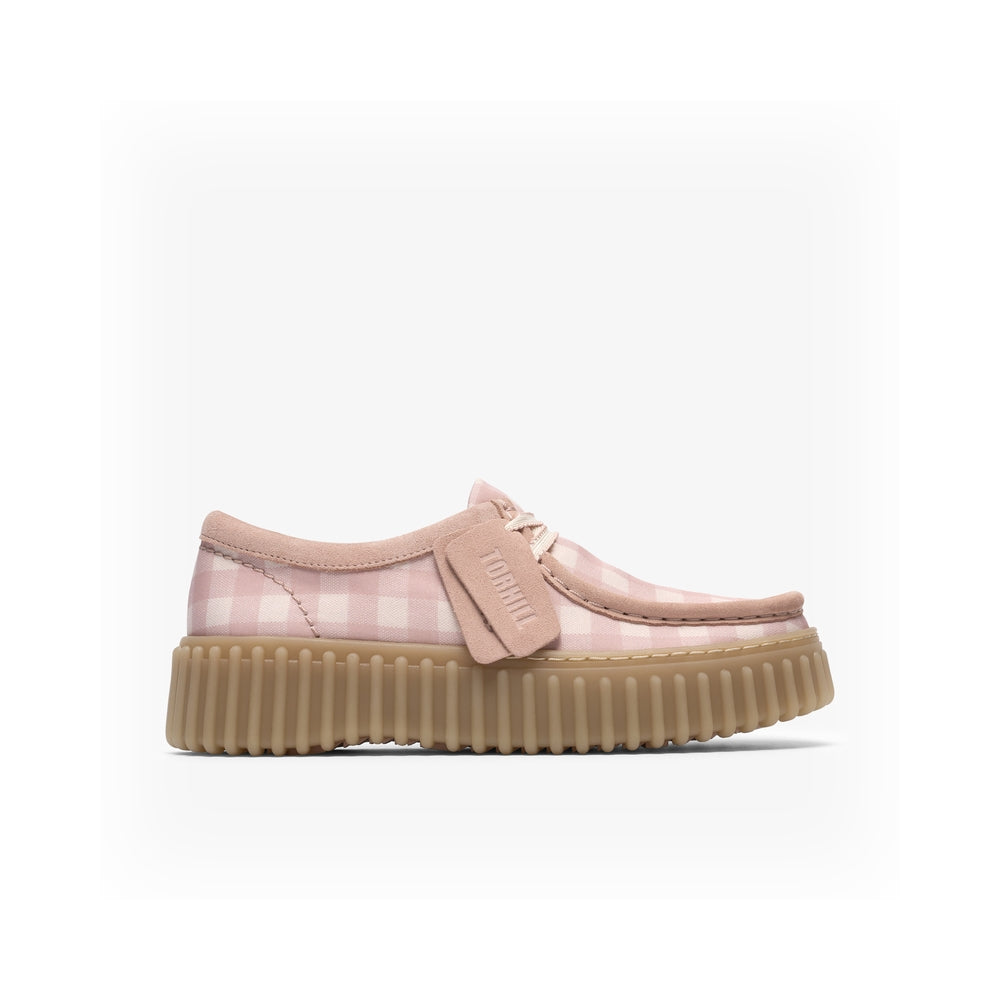 Clarks Women's Torhill Bee Light Pink Textile 26186298