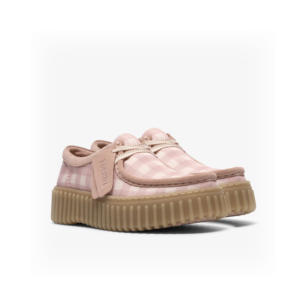 Clarks Women's Torhill Bee Light Pink Textile 26186298