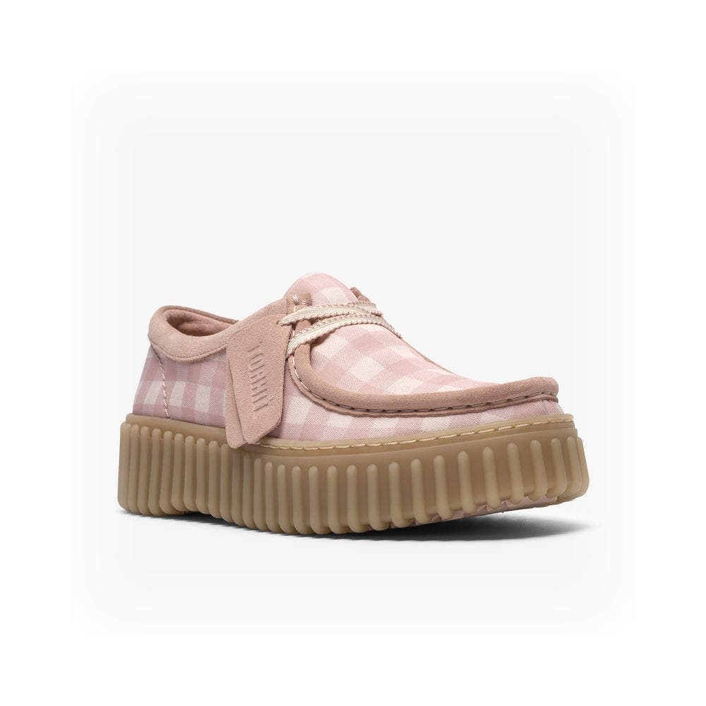 Clarks Women's Torhill Bee Light Pink Textile 26186298