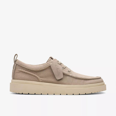 Clarks Polden Moc Grey Canvas 180867