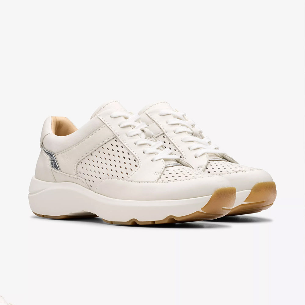  - ["Clarks","Donna","PE25","Scarpe","Scarpe sportive"] - Clarks Tivoli Walk Off White Combi 181361 - Lupis SRL