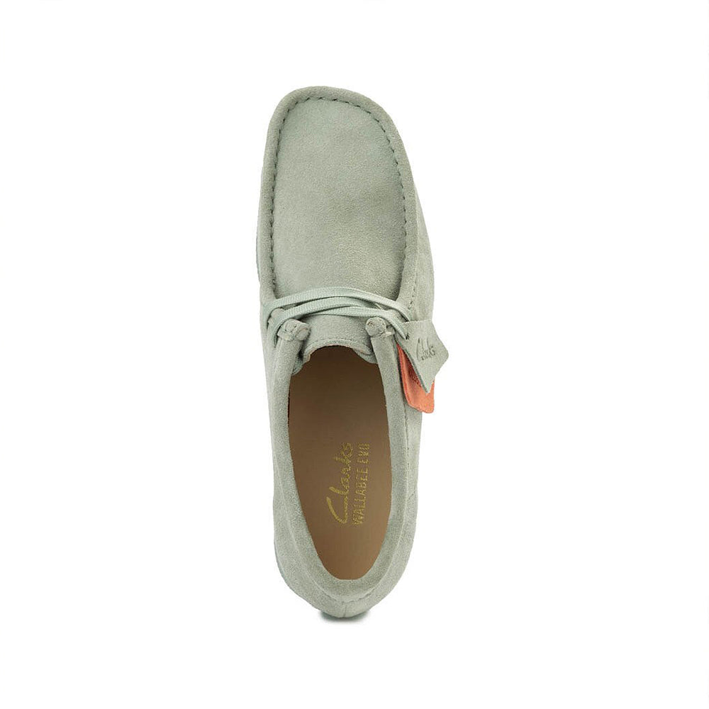  - ["Clarks","Derby","Donna","PE25","Polacco","Scarpe"] - Clarks Wallabeeevo W Light Green Sue 181478 - Lupis SRL