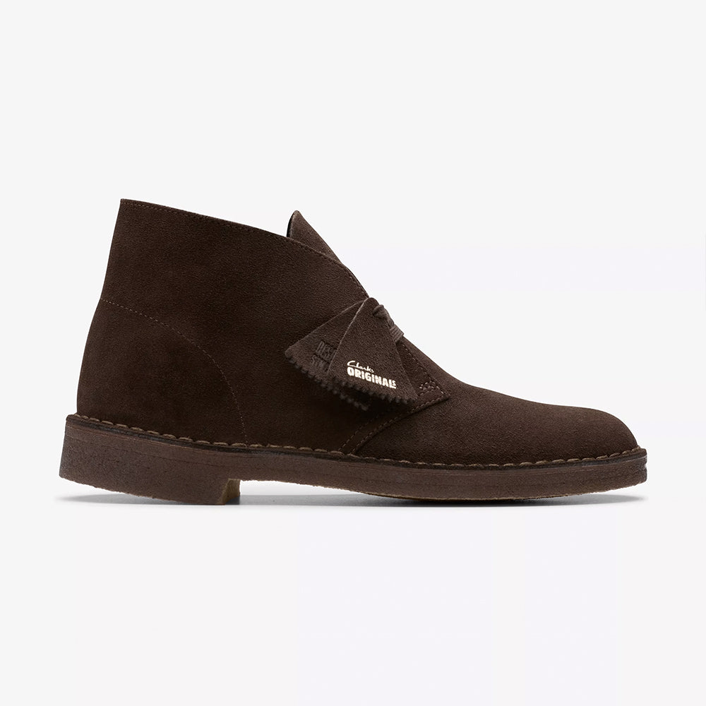 '- ["Clarks","Nuovo","Scarpe","Stivaletti","Uomo"] - Clarks Desert Boot M Dkbrown Sde New - Lupis SRL