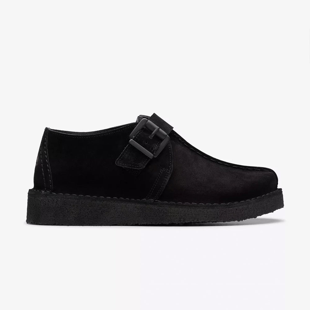 Clarks Trek Buckle Black Sde