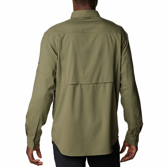  - ["Abbigliamento","Columbia Sportswear","PE25","T-Shirt","Uomo"] - Columbia Men's Silver Ridge Utility Lite Long Sleeve Stone Green - Lupis SRL