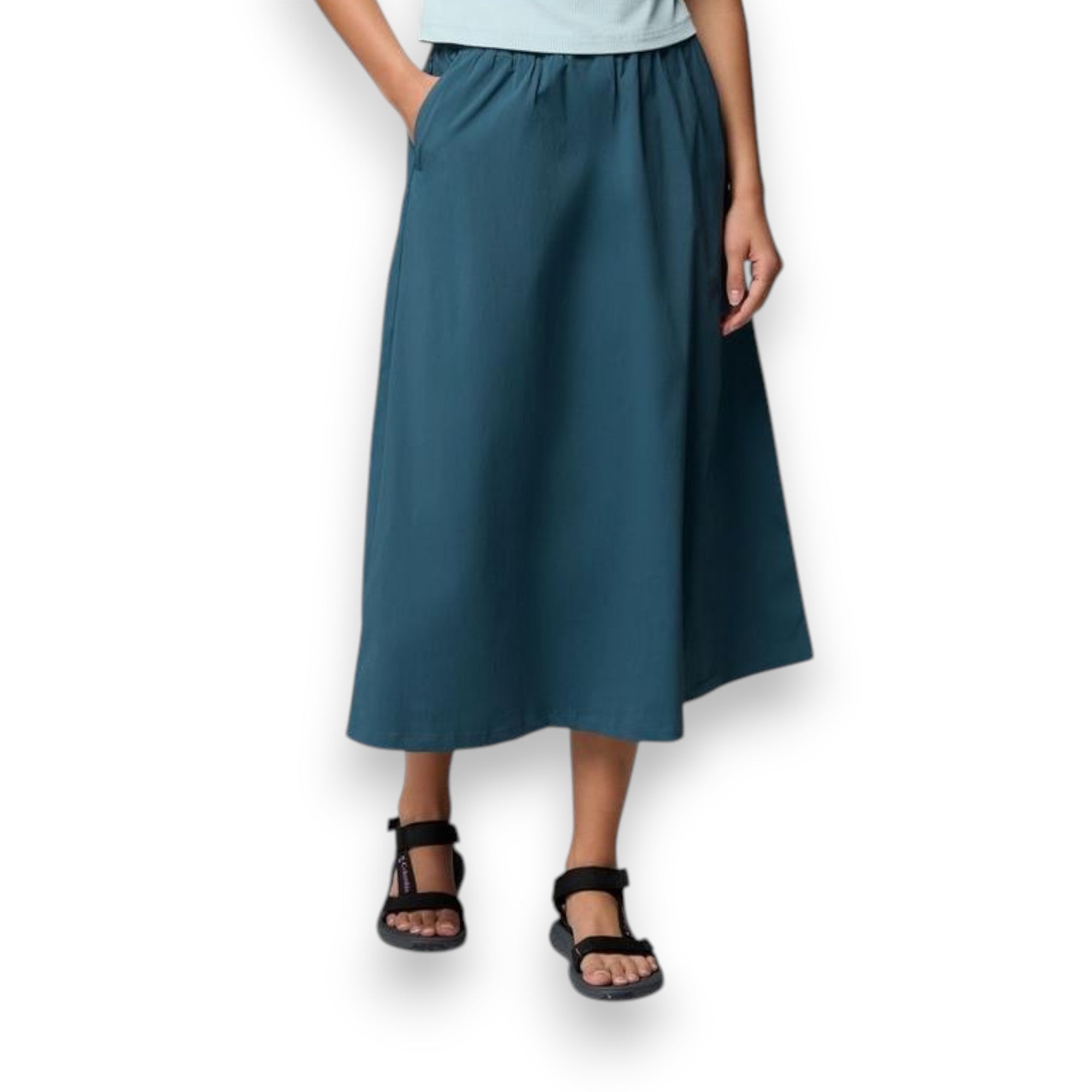Columbia Sportswear Pantaloni Donna Chill Creek Long Woven Skirt Everblue 2155551