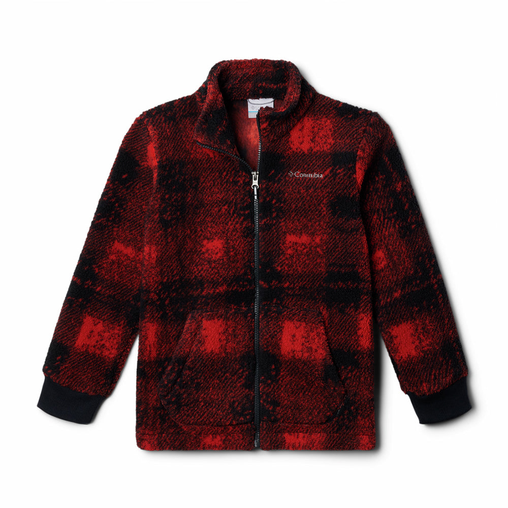 - ["Abbigliamento","Columbia Sportswear","Giacche","Kids","Nuovo","Ultima Taglia"] - Columbia Boys Rugged Ridge Ii Printed Sherpa Full Zip Sail Red Omblur - Lupis SRL