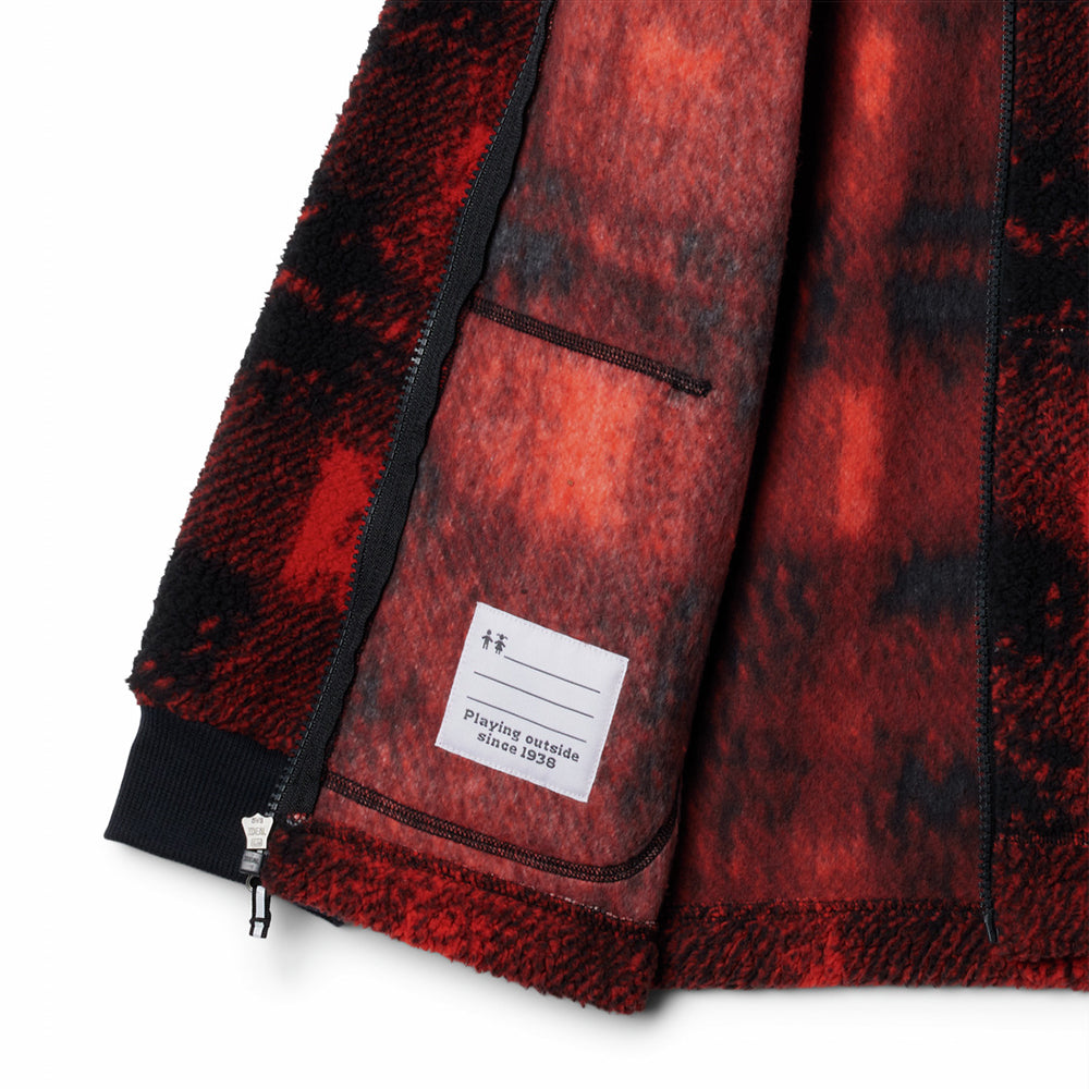  - ["Abbigliamento","Columbia Sportswear","Giacche","Kids","Nuovo","Ultima Taglia"] - Columbia Boys Rugged Ridge Ii Printed Sherpa Full Zip Sail Red Omblur - Lupis SRL