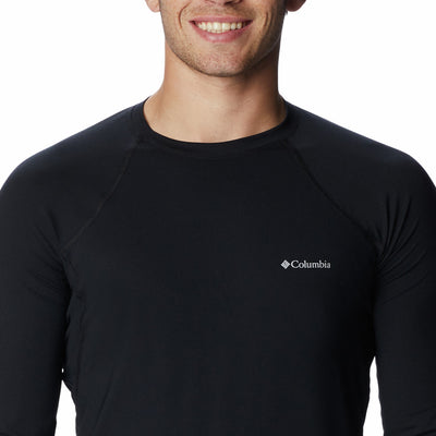 Columbia Men Midweight Stretch Long Sleeve Top Black