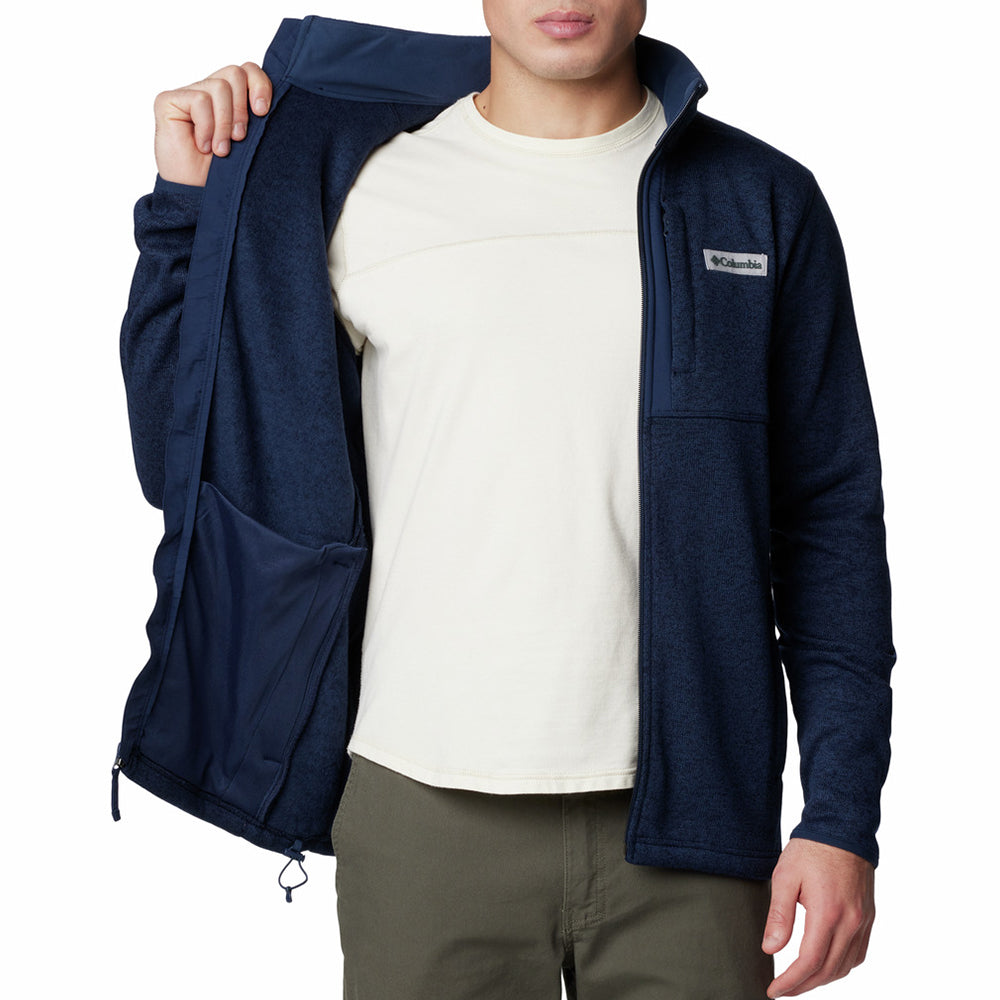  - ["Abbigliamento","Columbia Sportswear","Giacche","Nuovo","Ultima Taglia","Uomo"] - Columbia Men Sweater Weather Full Zip Collegiate Navy - Lupis SRL