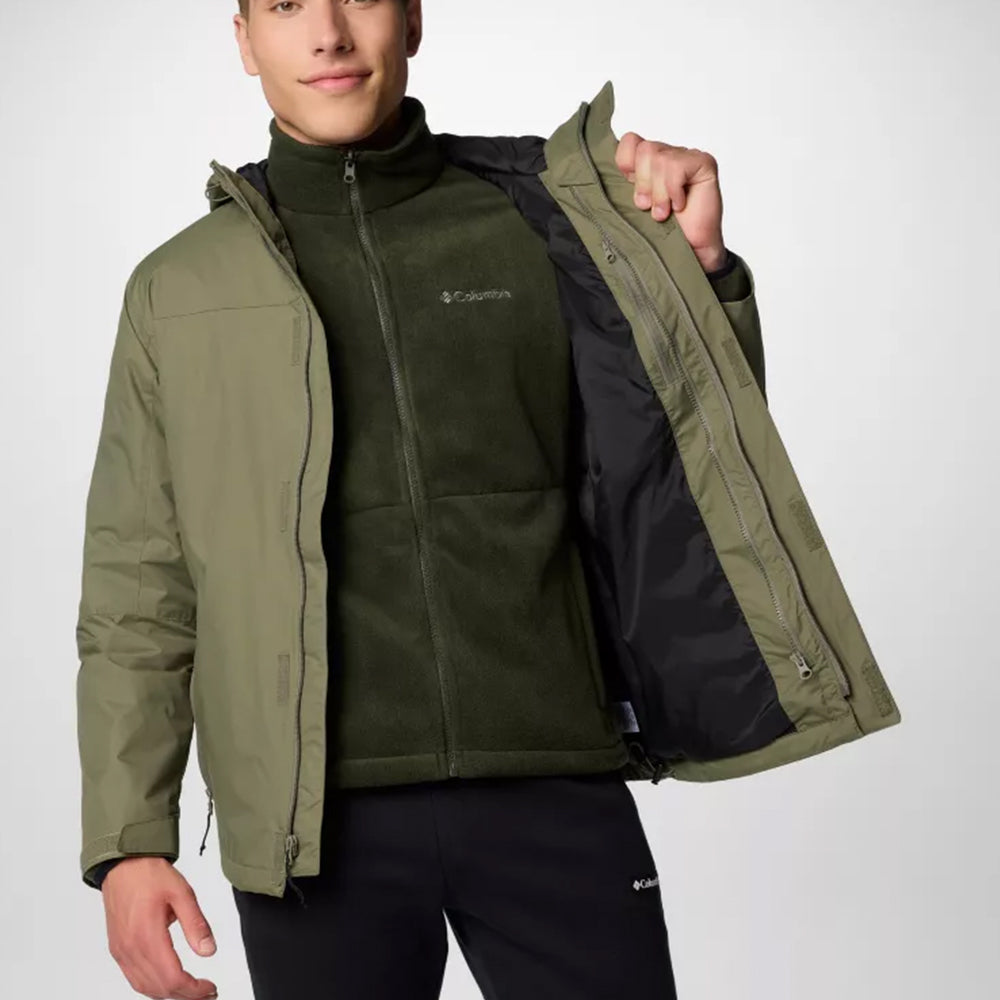  - ["Abbigliamento","Columbia Sportswear","Giacche","Nuovo","Ultima Taglia","Uomo"] - Columbia Men Tunnel Falls Ii Interchange Jacket Stone Green - Lupis SRL