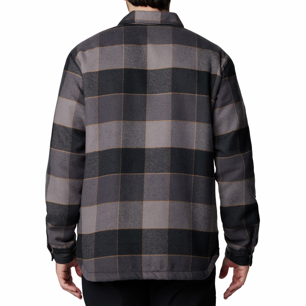 '- ["Abbigliamento","Camicie","Columbia","Columbia Sportswear","Nuovo","Ultima Taglia","Uomo"] - Columbia Men Windward Ii Shirt Jacket Black Multi Win - Lupis SRL