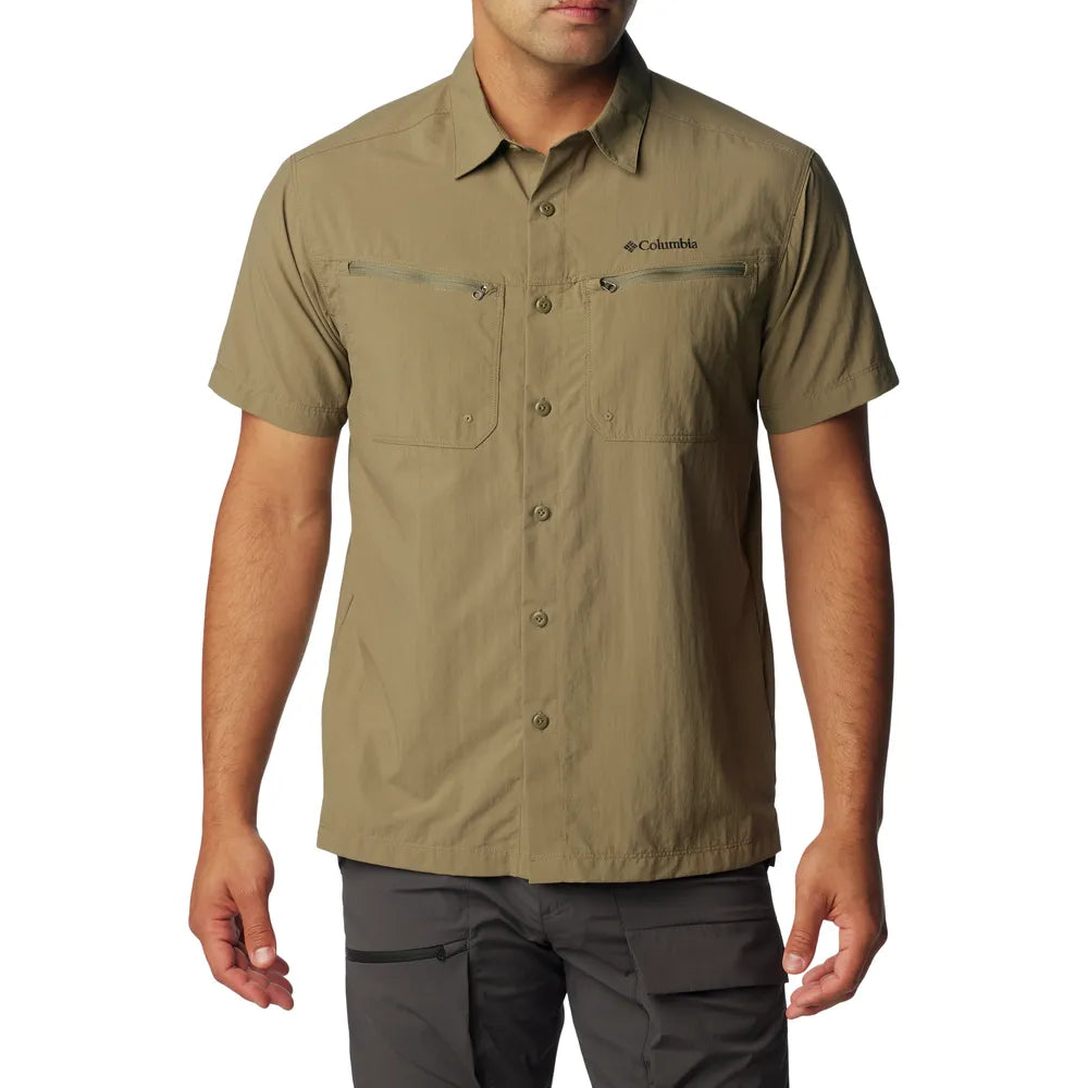  - ["Abbigliamento","Columbia Sportswear","PE25","T-Shirt","Uomo"] - Columbia Men's Mountaindale SS Shirt Stone Green - Lupis SRL